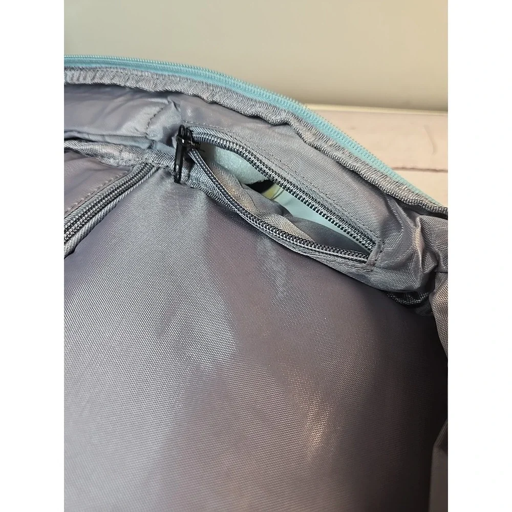 COMPUTER BACKPACK TSA APPROVED TRAVEL HIKING SPORTS WATERPROOF SEAFOAM GREEN NEW